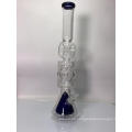 Glass Bongs with Triple Chambers & Double Percolater